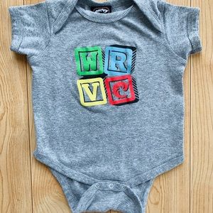 WRV Surf Shop BabybShort Sleeve Onesie